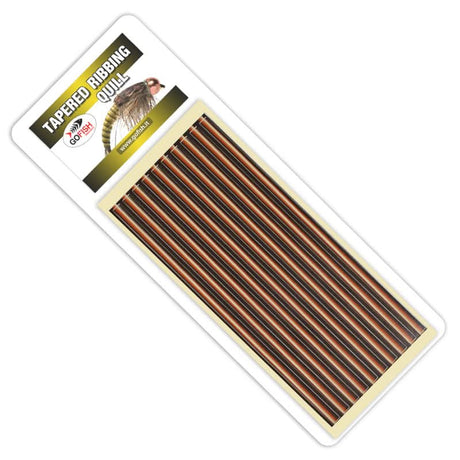 Tapered Ribbing Quill - Go - Fish