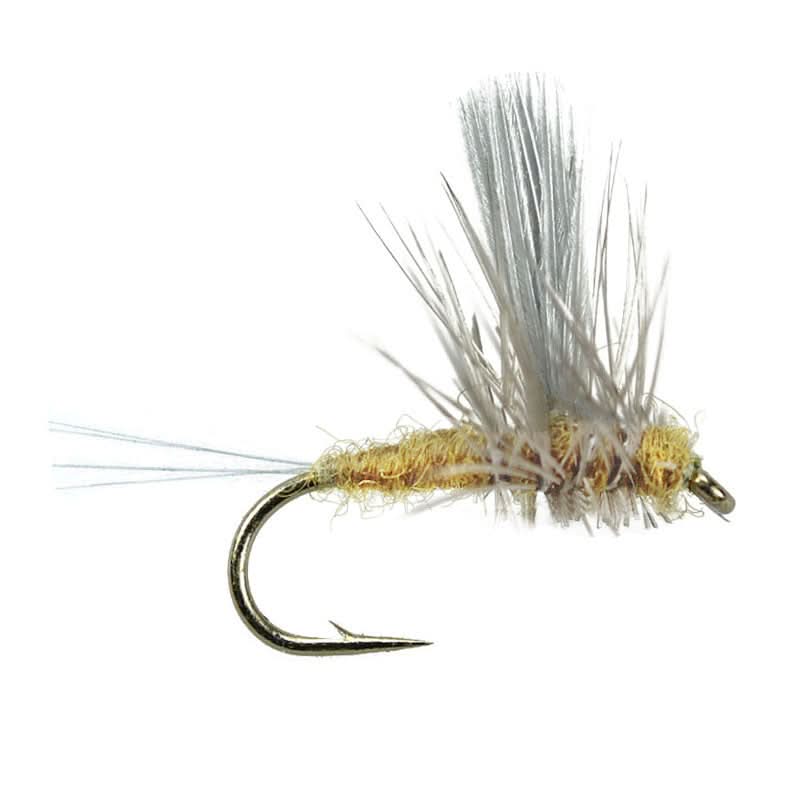 Set Di 3 Mosche Da Pesca A Mosca – G And H Sedge Natural – Mosca Secca In Pelo Di Cervo