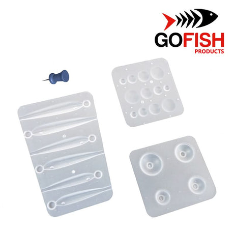 UV Mould Kit Eye, Tube & Minnow - Go - Fish