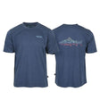 Vision Fish T-Shirt Blue - Go - Fish