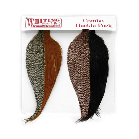 4 mezzi colli di gallo Whiting Introducing Hackle Pack