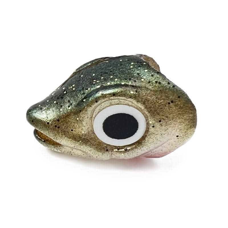 Wurm Streamer Fish Heads - Green - Go - Fish