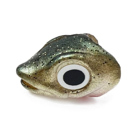 Wurm Streamer Fish Heads - Green - Go - Fish